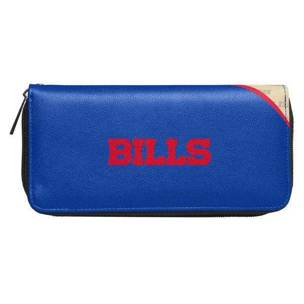 Littlearth Buffalo Bills Curve Zip Organizer Wallet