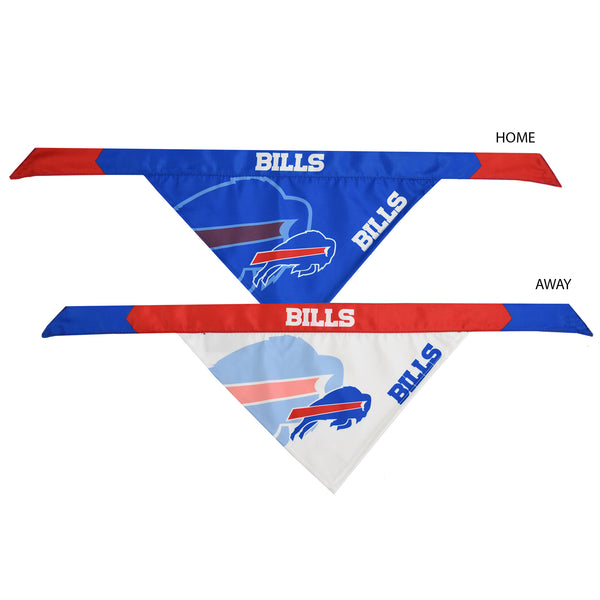 Littlearth Buffalo Bills Home And Away Pet Bandana Set