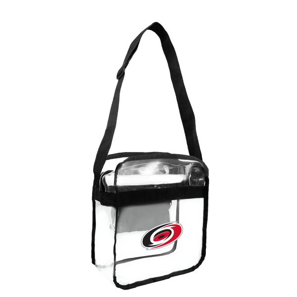 littlearth Carolina Hurricanes Clear Carryall Crossbody