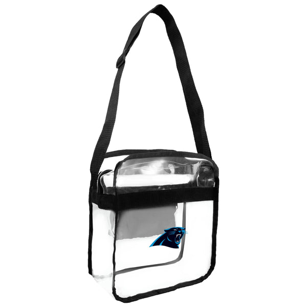 littlearth Carolina Panthers Clear Carryall Crossbody