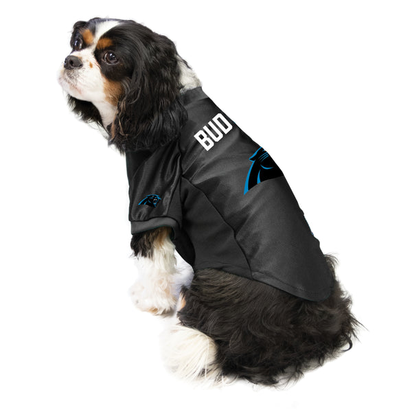 Littlearth Carolina Panthers Custom Pet Stretch Jersey