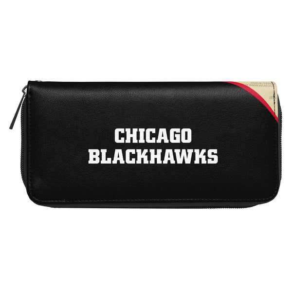 Littlearth Chicago Blackhawks Curve Zip Organizer Wallet
