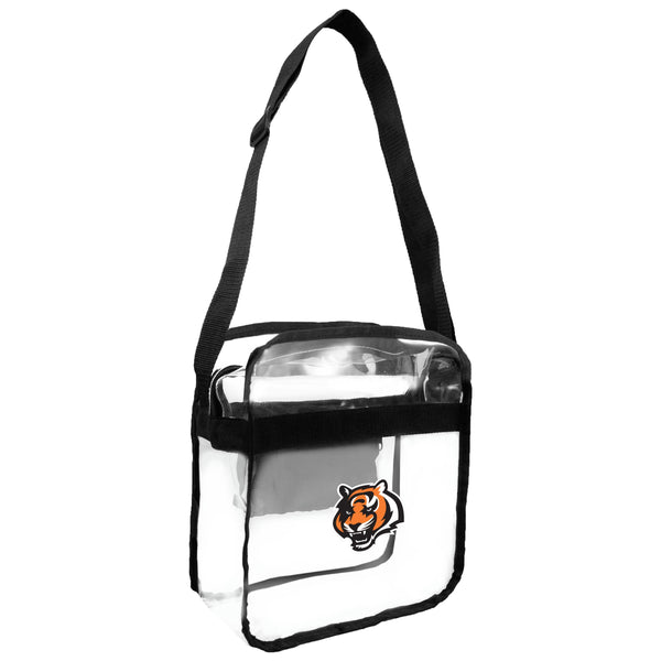 littlearth Cincinnati Bengals Clear Carryall Crossbody