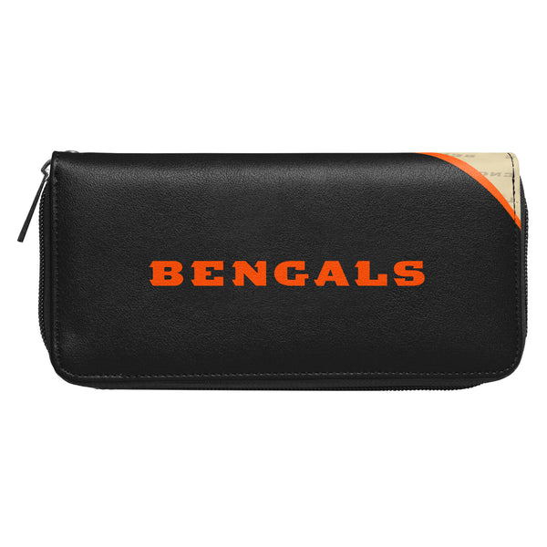 Littlearth Cincinnati Bengals Curve Zip Organizer Wallet