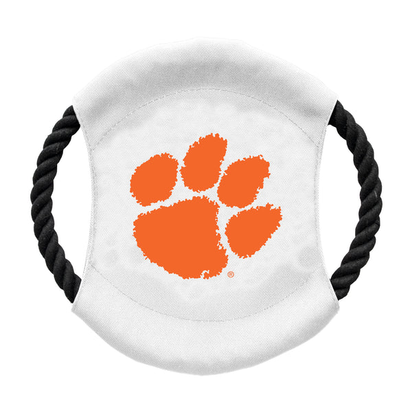 littlearth Clemson University Team Flying Disc Pet Toy