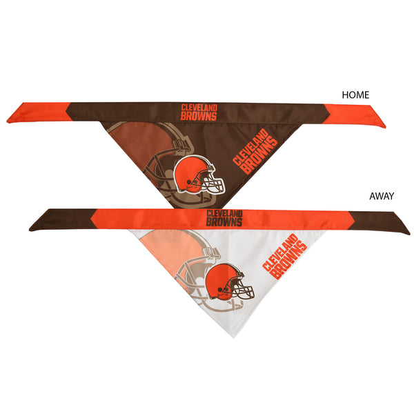 Littlearth Cleveland Browns Home And Away Pet Bandana Set
