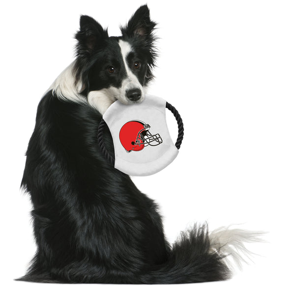 Littlearth Cleveland Browns Team Flying Disc Pet Toy