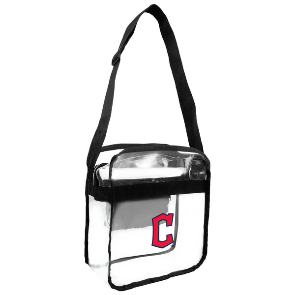 littlearth Cleveland Guardians Clear Carryall Crossbody