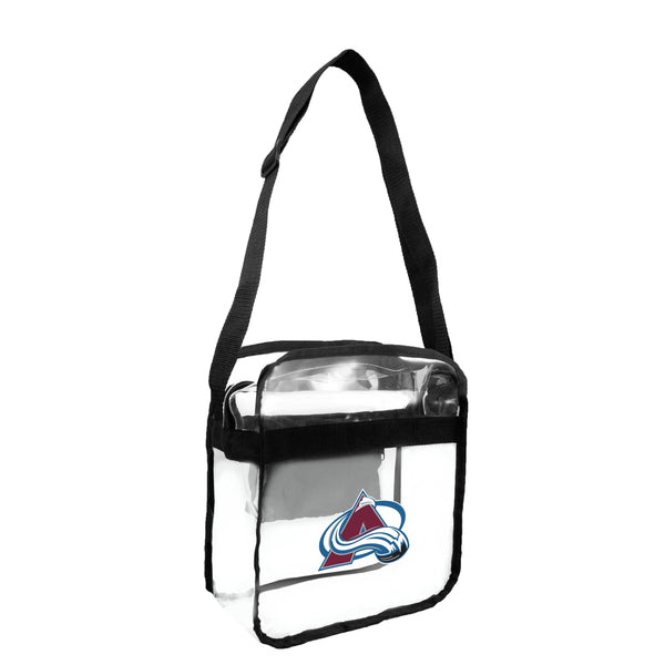 littlearth Colorado Avalanche Clear Carryall Crossbody