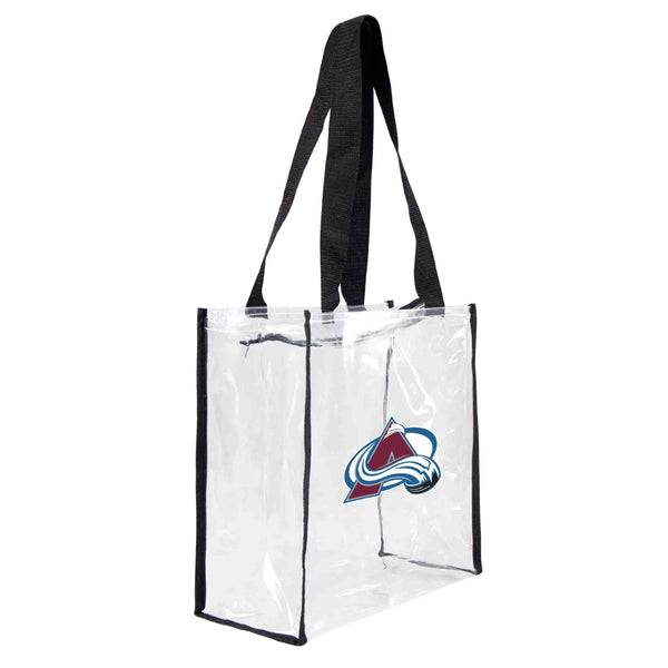 littlearth Colorado Avalanche Clear Square Stadium Tote