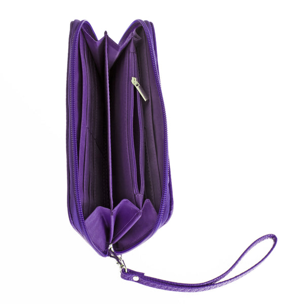 Littlearth Colorado Rockies Zip Organizer Wallet Pebble