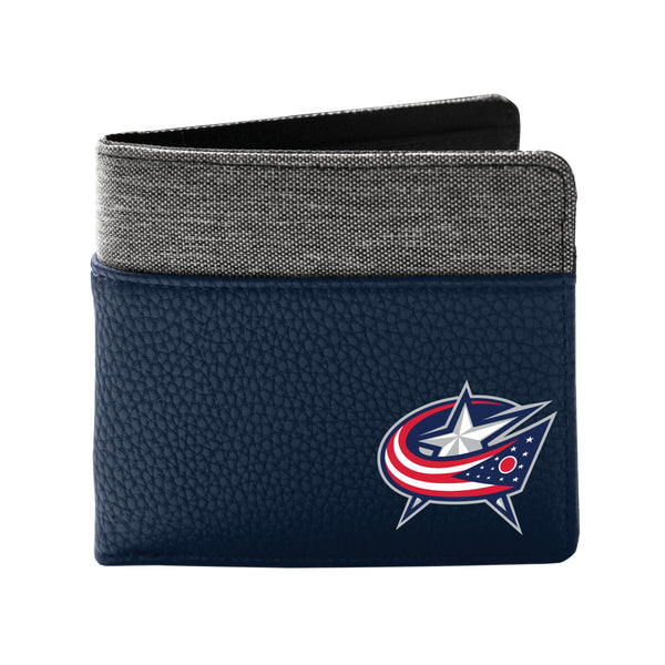 littlearth Columbus Blue Jackets Pebble BiFold Wallet