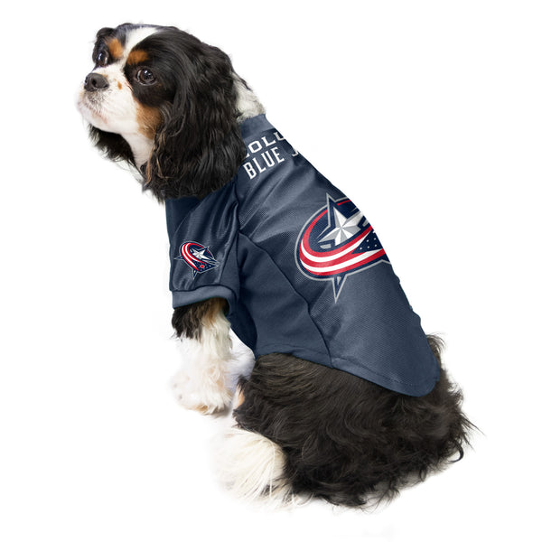 Littlearth Columbus Blue Jackets Pet Stretch Jersey