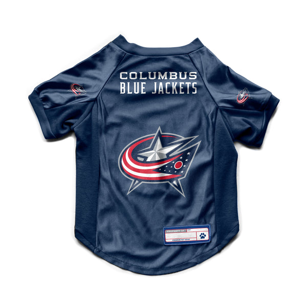 littlearth Columbus Blue Jackets Pet Stretch Jersey