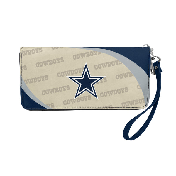 littlearth Dallas Cowboys Curve Zip Organizer Wallet