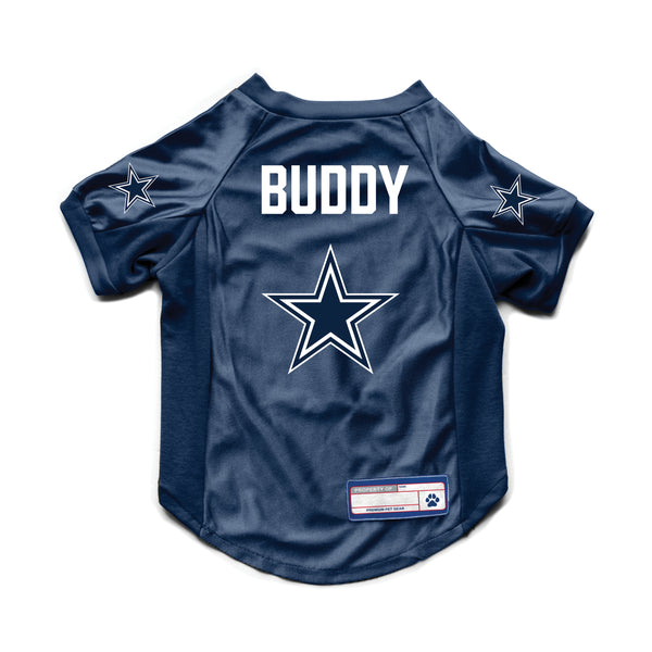 littlearth Dallas Cowboys Custom Pet Stretch Jersey