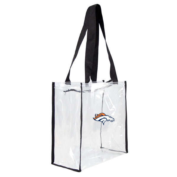 littlearth Denver Broncos Clear Square Stadium Tote