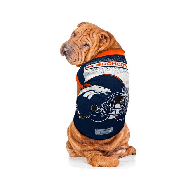Littlearth Denver Broncos Pet Performance Tee Shirt