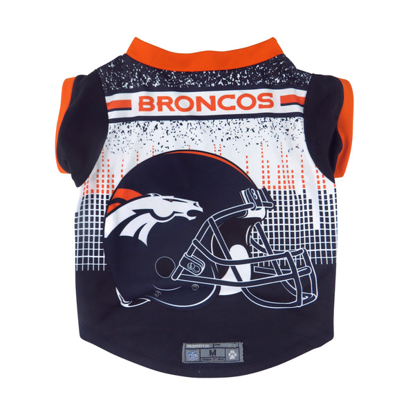 littlearth Denver Broncos Pet Performance Tee Shirt
