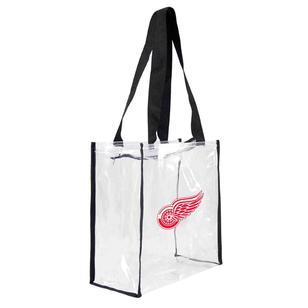 littlearth Detroit Red Wings Clear Square Stadium Tote