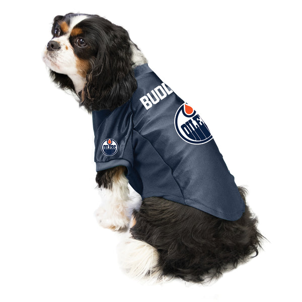 Littlearth Edmonton Oilers Custom Pet Stretch Jersey