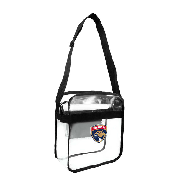 littlearth Florida Panthers Clear Carryall Crossbody
