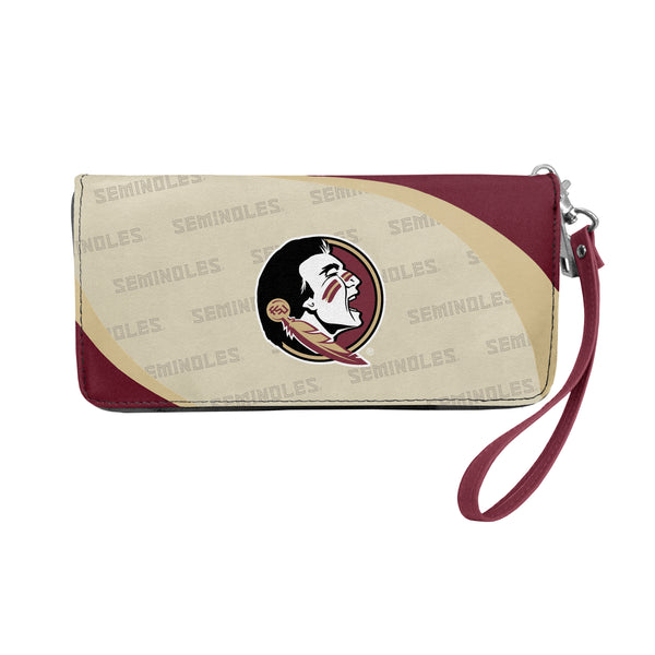 littlearth Florida State University Curve Zip Organizer Wallet