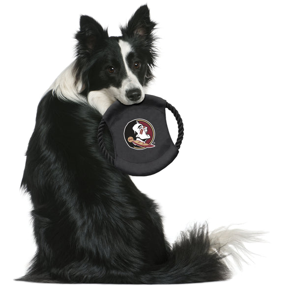 Littlearth Florida State University Team Flying Disc Pet Toy
