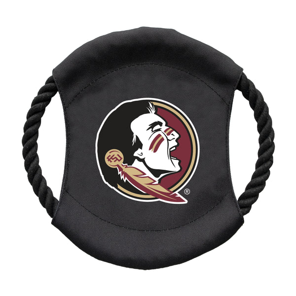 littlearth Florida State University Team Flying Disc Pet Toy