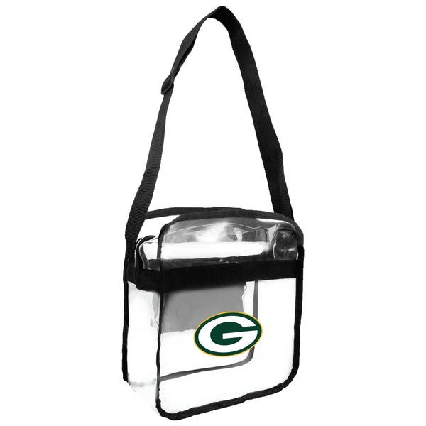 littlearth Green Bay Packers Clear Carryall Crossbody