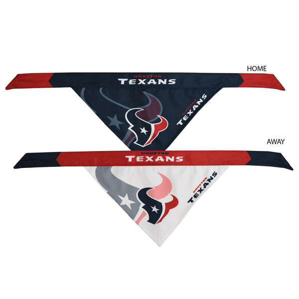Littlearth Houston Texans Home And Away Pet Bandana Set