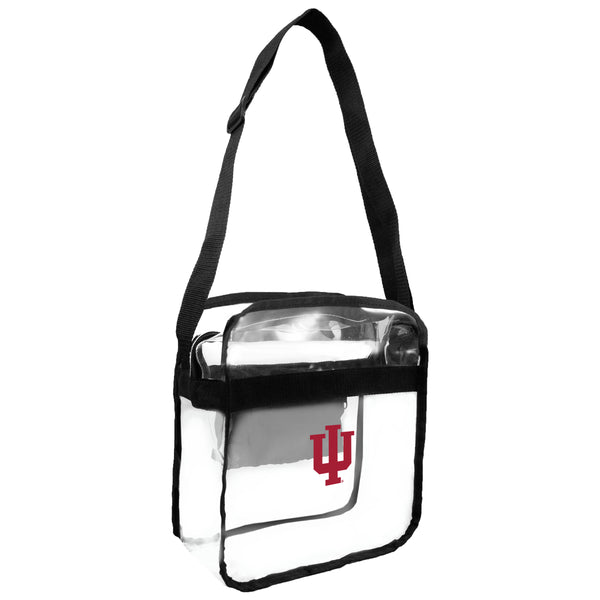 littlearth Indiana University Clear Carryall Crossbody