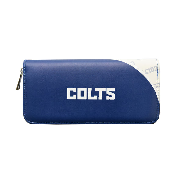 Littlearth Indianapolis Colts Curve Zip Organizer Wallet