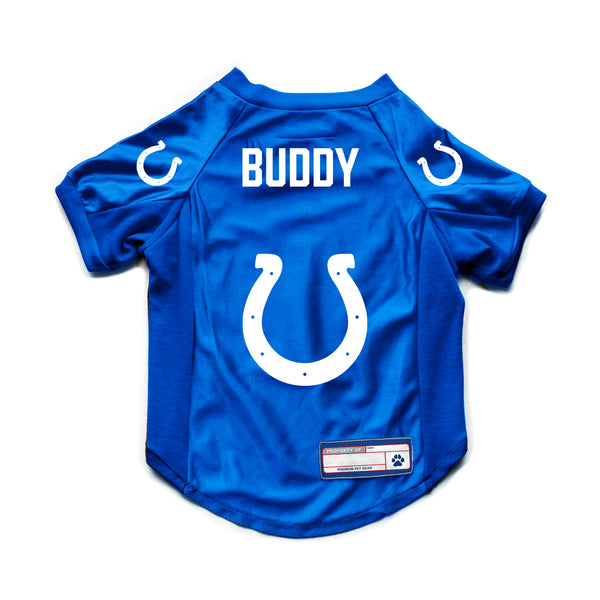 littlearth Indianapolis Colts Custom Pet Stretch Jersey