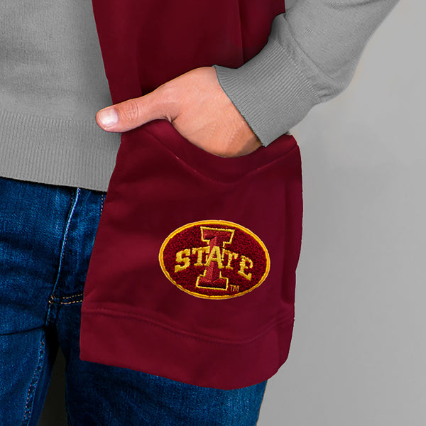 Littlearth Iowa State University Jimmy Bean 4 In 1 Scarf