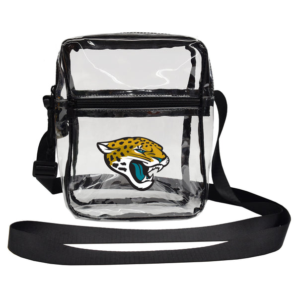 littlearth Jacksonville Jaguars Clear Sideline Purse