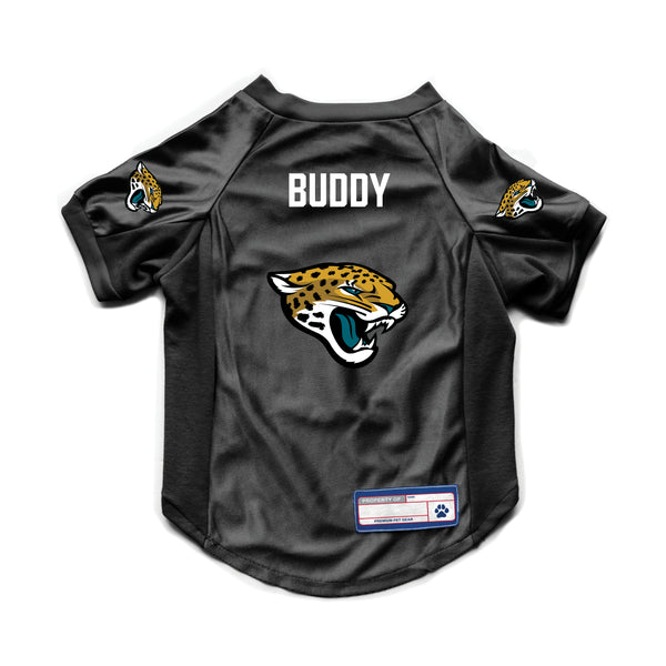 littlearth Jacksonville Jaguars Custom Pet Stretch Jersey