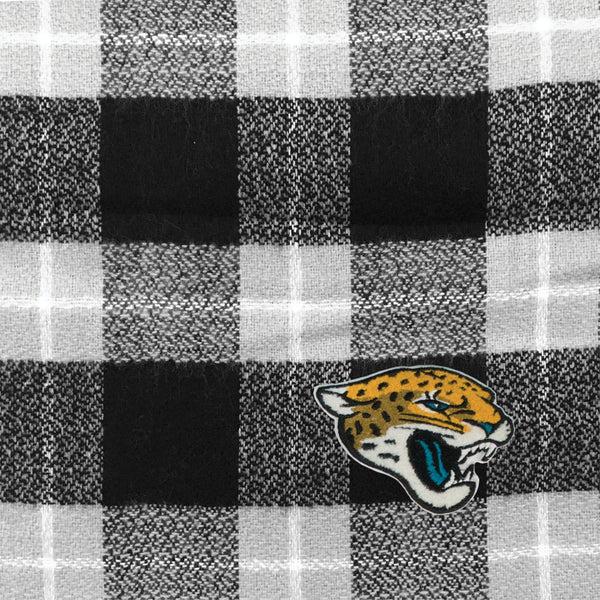 Littlearth Jacksonville Jaguars Plaid Blanket Scarf