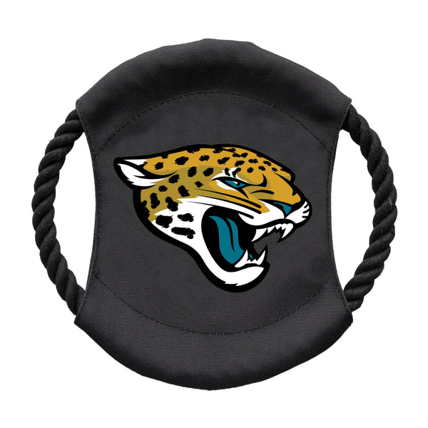 littlearth Jacksonville Jaguars Team Flying Disc Pet Toy