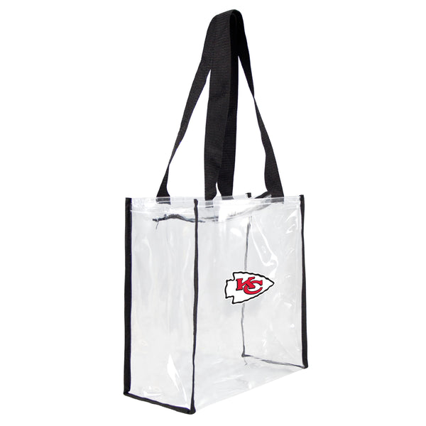 littlearth Kansas City Chiefs Clear Square Stadium Tote