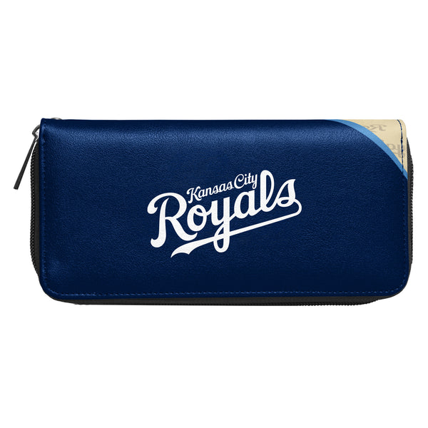 Littlearth Kansas City Royals Curve Zip Organizer Wallet
