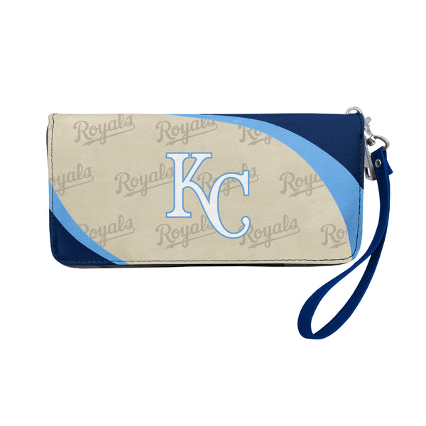 littlearth Kansas City Royals Curve Zip Organizer Wallet