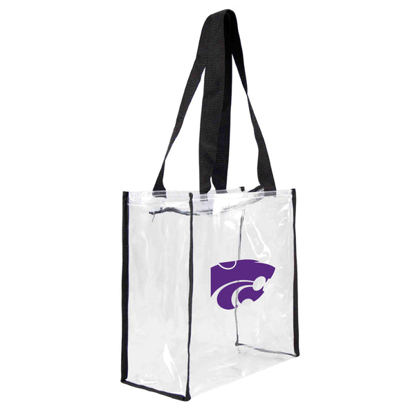 littlearth Kansas State University Clear Square Stadium Tote