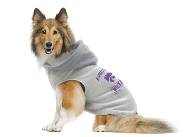 Littlearth Kansas State University Pet Hooded Crewneck