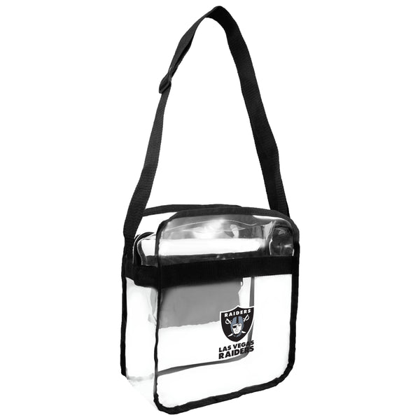 littlearth Las Vegas Raiders Clear Carryall Crossbody