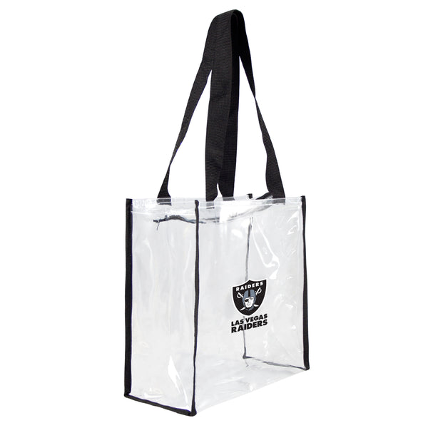 littlearth Las Vegas Raiders Clear Square Stadium Tote