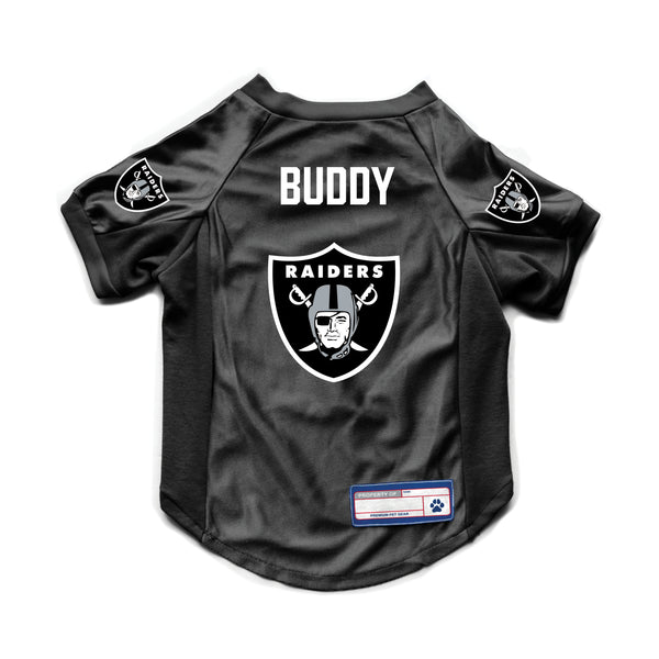 littlearth Las Vegas Raiders Custom Pet Stretch Jersey