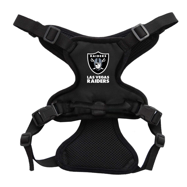littlearth Las Vegas Raiders Front Clip Pet Harness