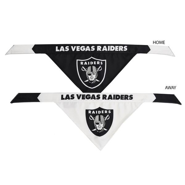 Littlearth Las Vegas Raiders Home And Away Pet Bandana Set