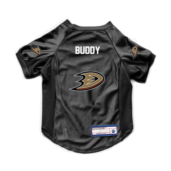 littlearth Anaheim Ducks Custom Pet Stretch Jersey